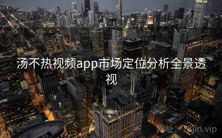 汤不热视频app市场定位分析全景透视